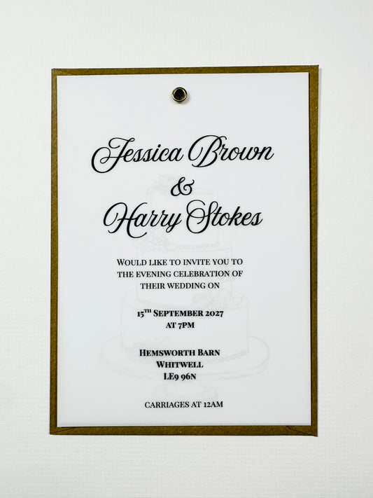 Evening Invites - The Barrowden Collection