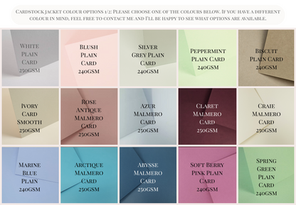 Menu Cards - The Hambleton Collection