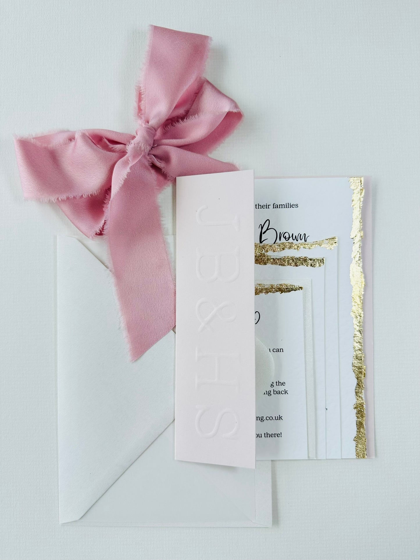 Wedding Invitation - The Langham Collection