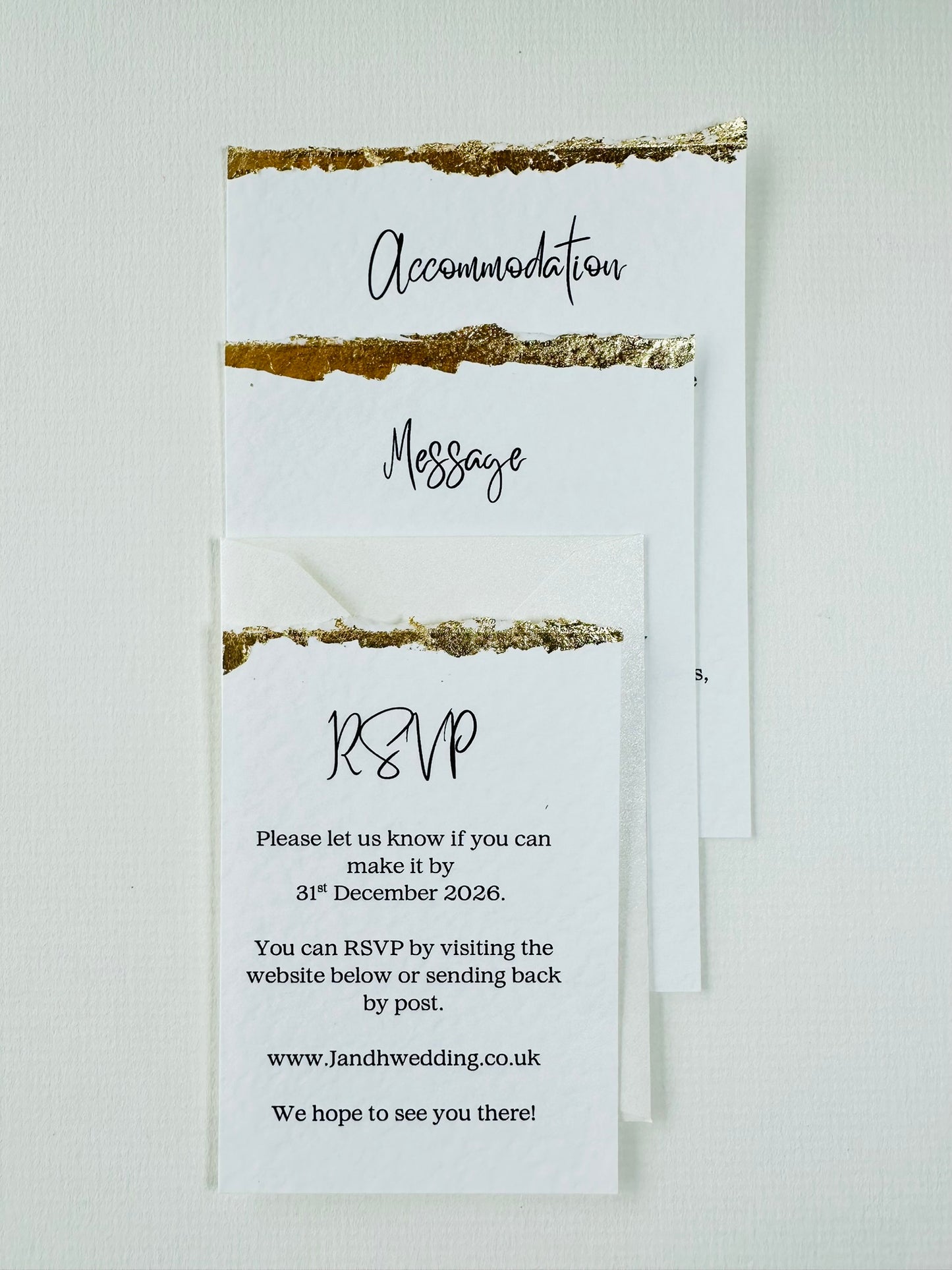 Wedding Invitation - The Langham Collection