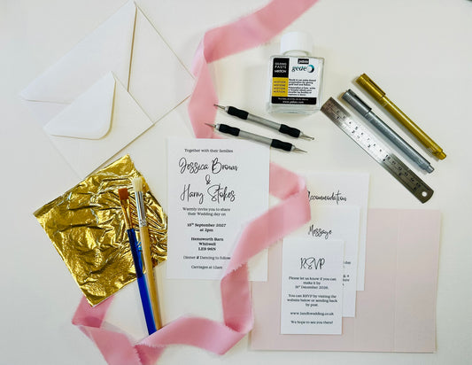 Wedding Invitation - The Langham Collection