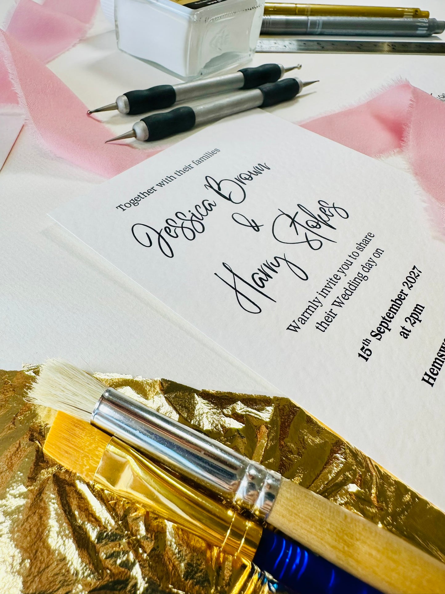 Wedding Invitation - The Langham Collection