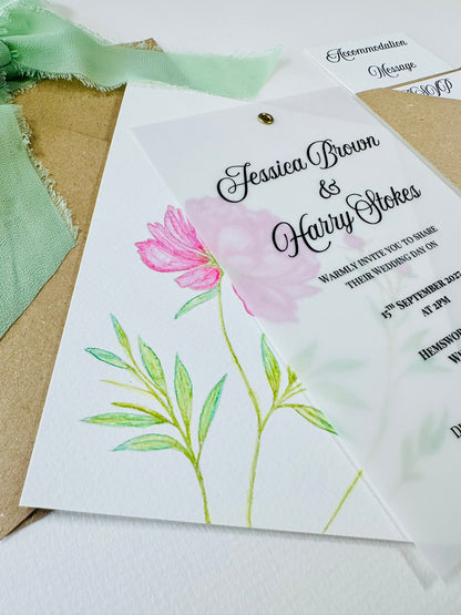 Wedding Invitation - The Barrowden Collection