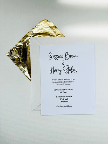 Evening Invites - The Langham Collection