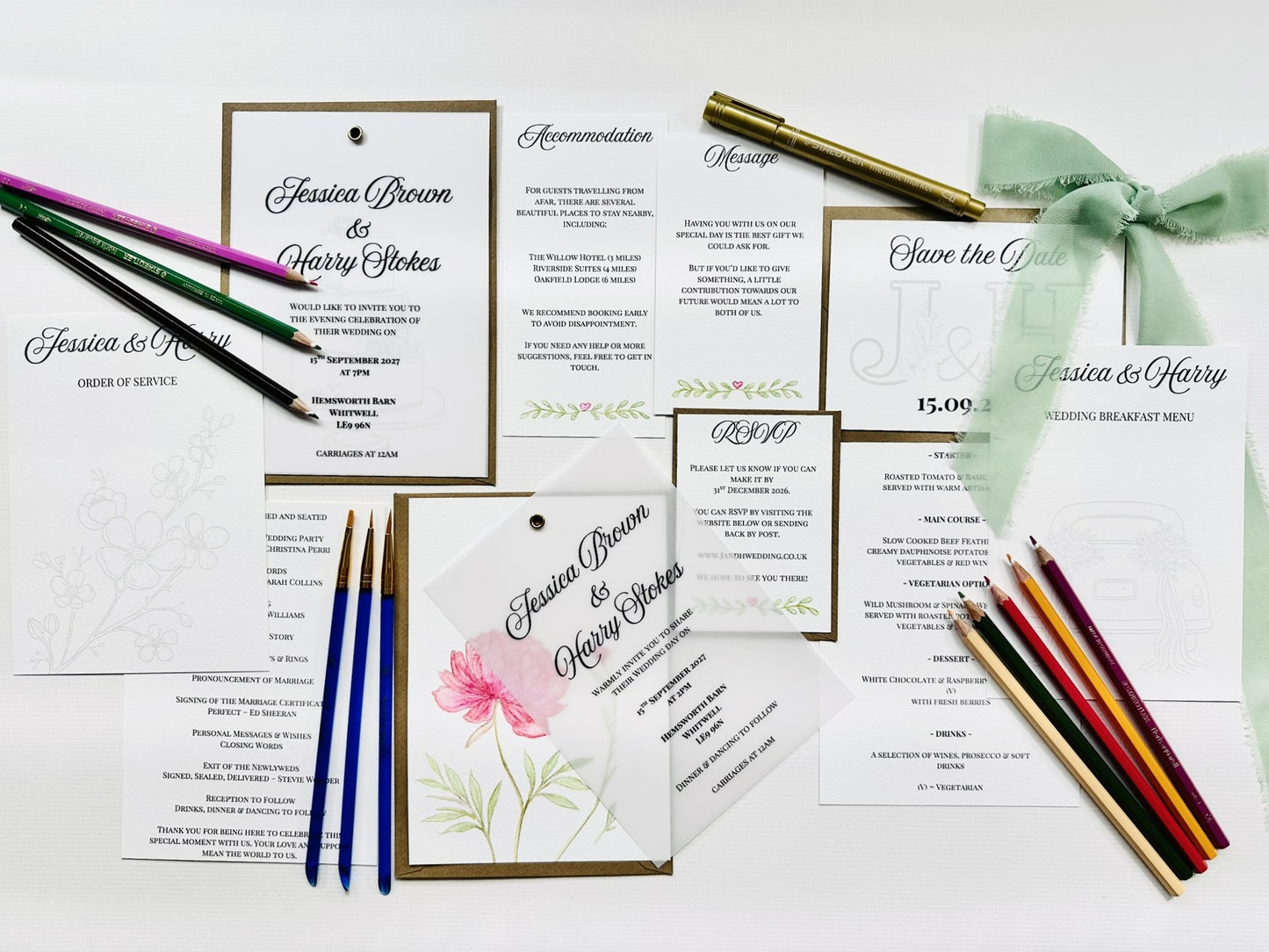Sample Materials - The Barrowden Collection
