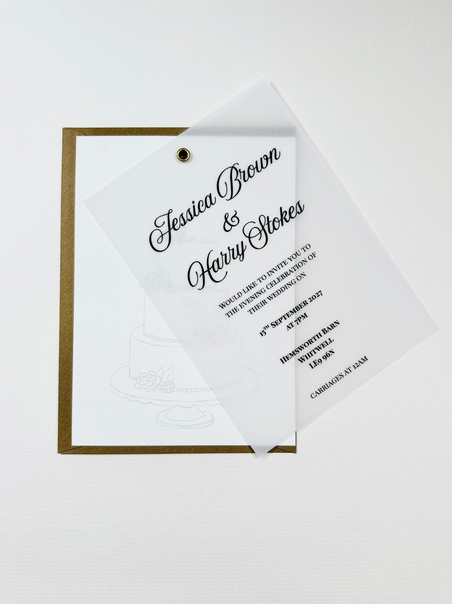 Evening Invites - The Barrowden Collection