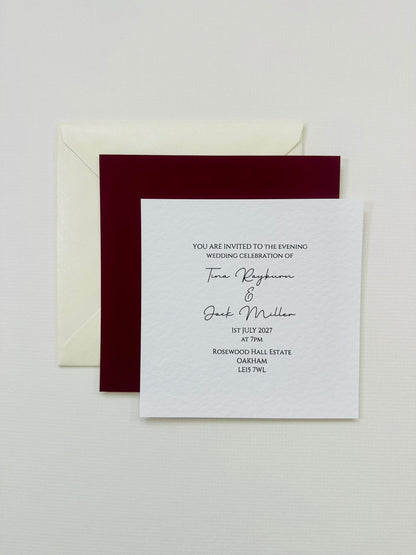 Evening Invites - The Hambleton Collection