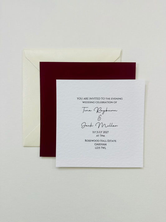 Evening Invites - The Hambleton Collection