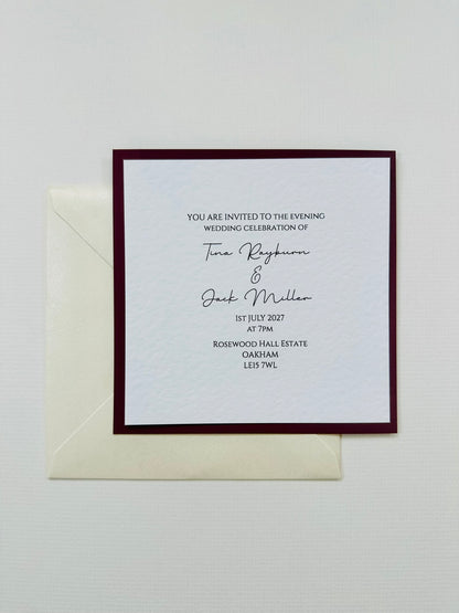Evening Invites - The Hambleton Collection