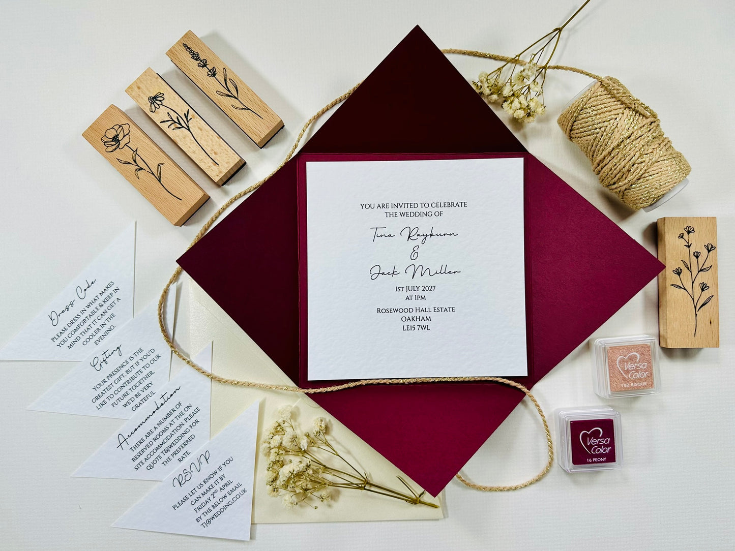 Wedding Invitation - The Hambleton Collection