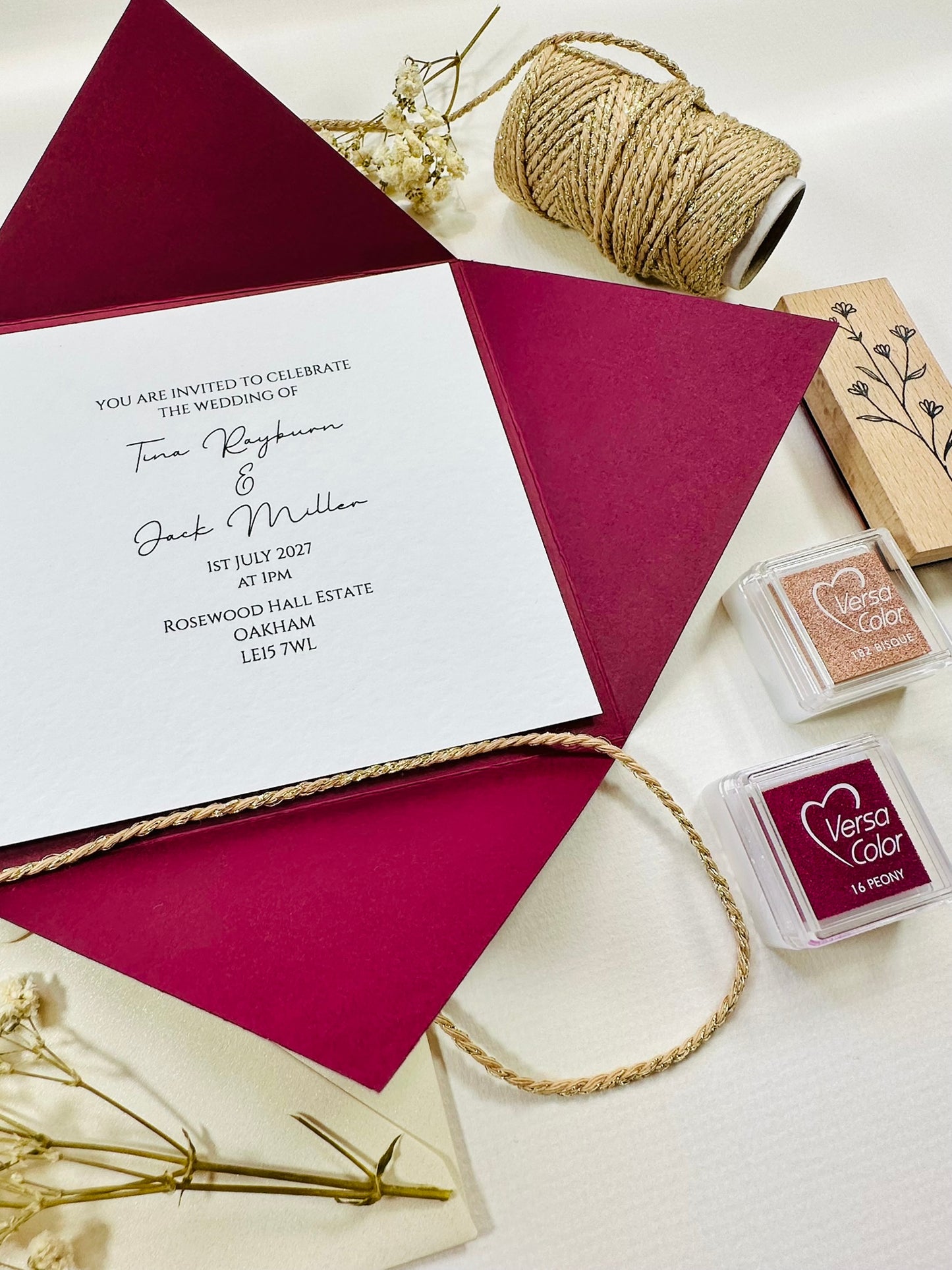 Wedding Invitation - The Hambleton Collection