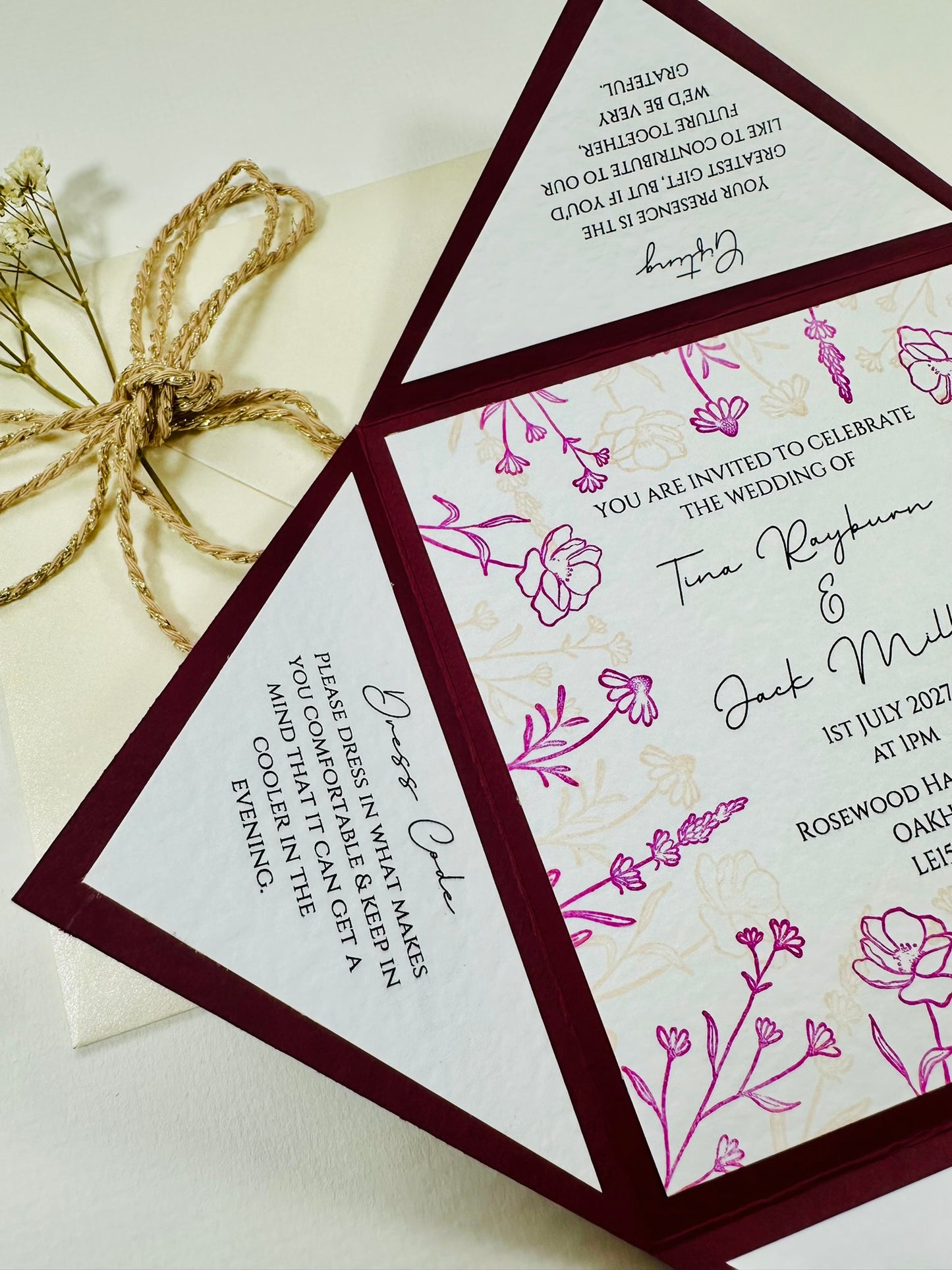 Wedding Invitation - The Hambleton Collection