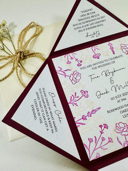Wedding Invitation - The Hambleton Collection