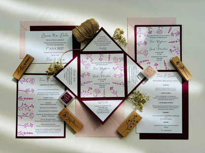 Wedding Invitation - The Hambleton Collection