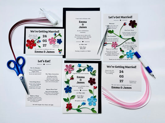 Wedding Invitation - The Oakham Collection