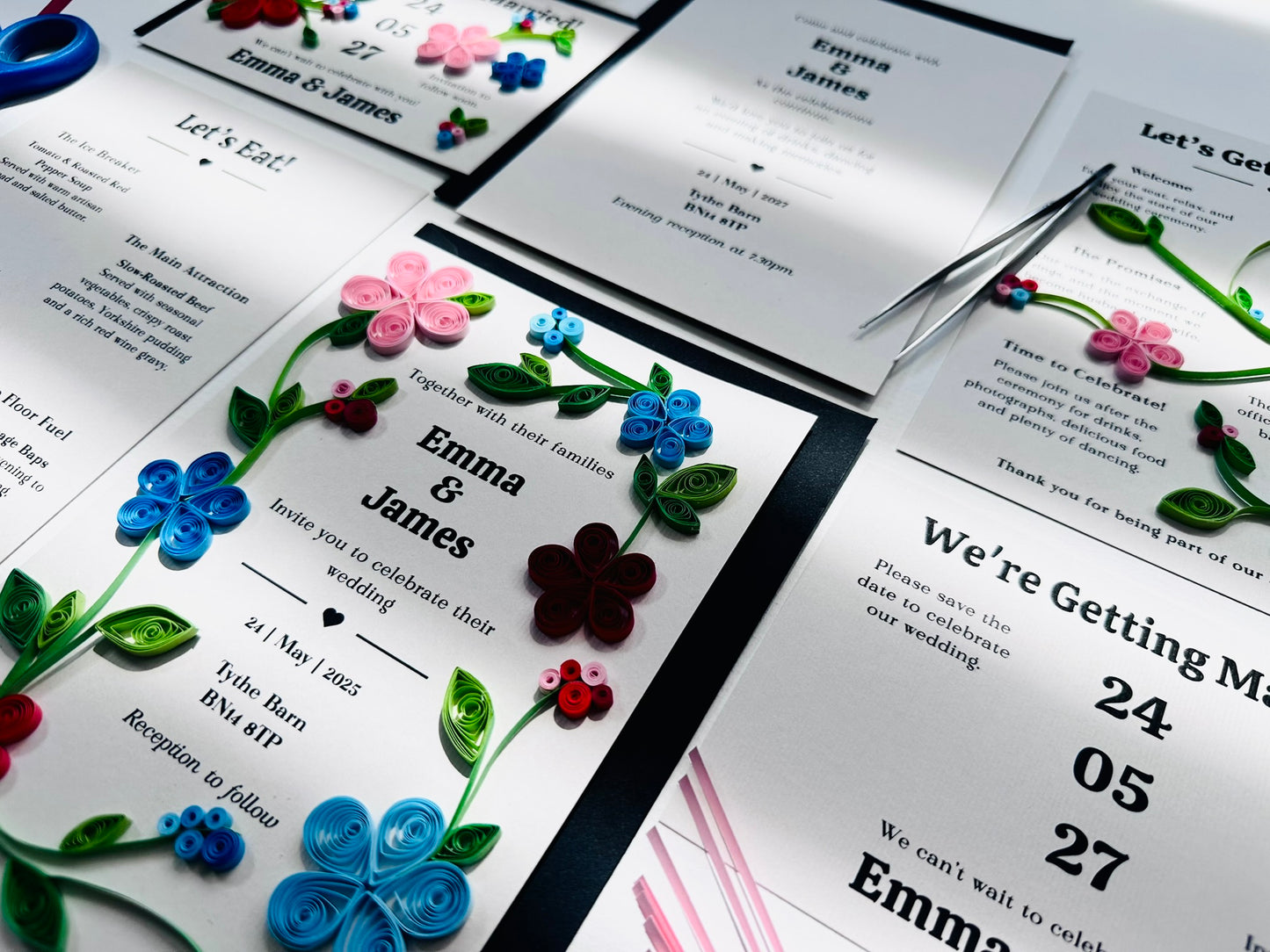 Wedding Invitation - The Oakham Collection