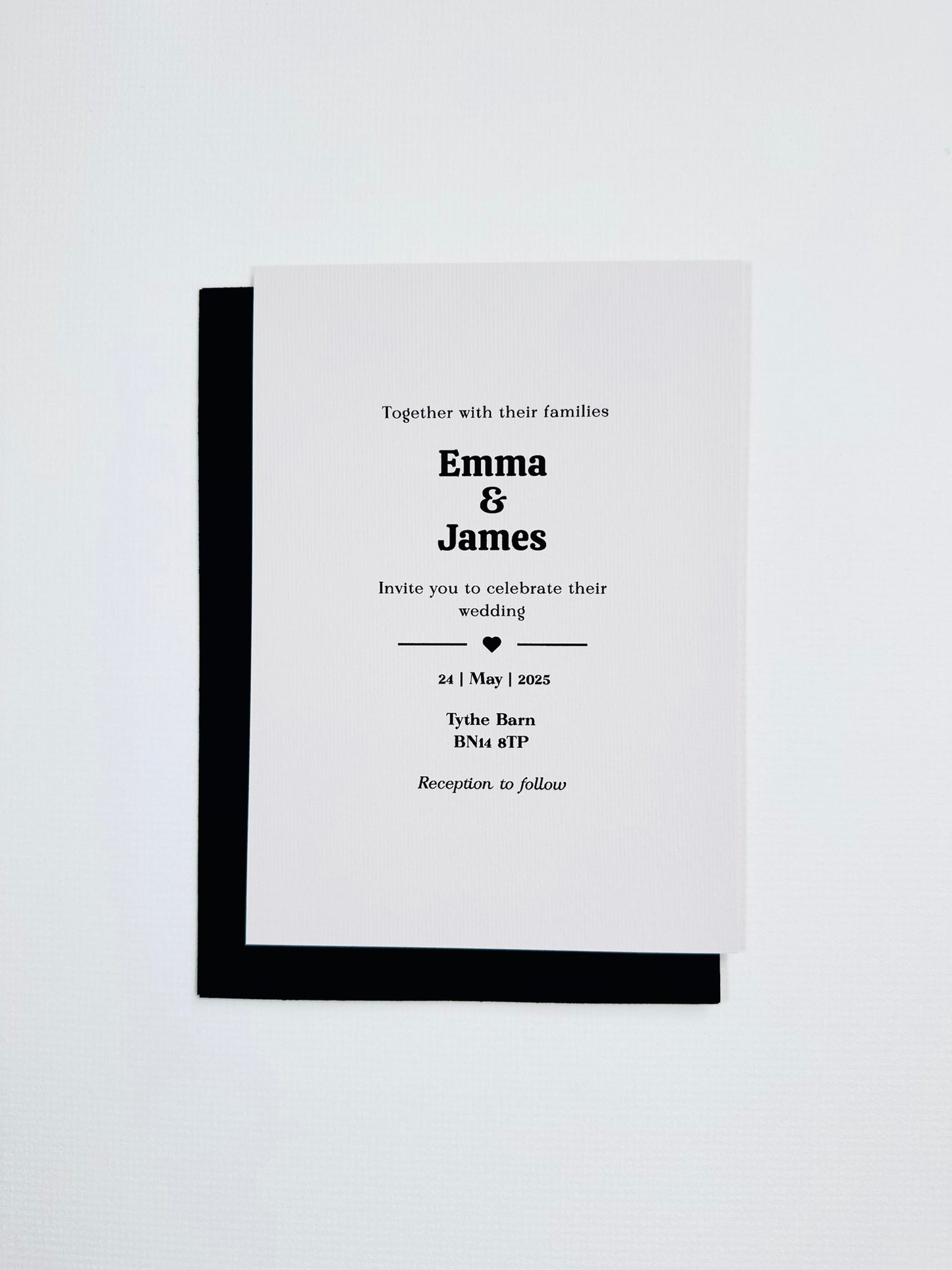 Wedding Invitation - The Oakham Collection