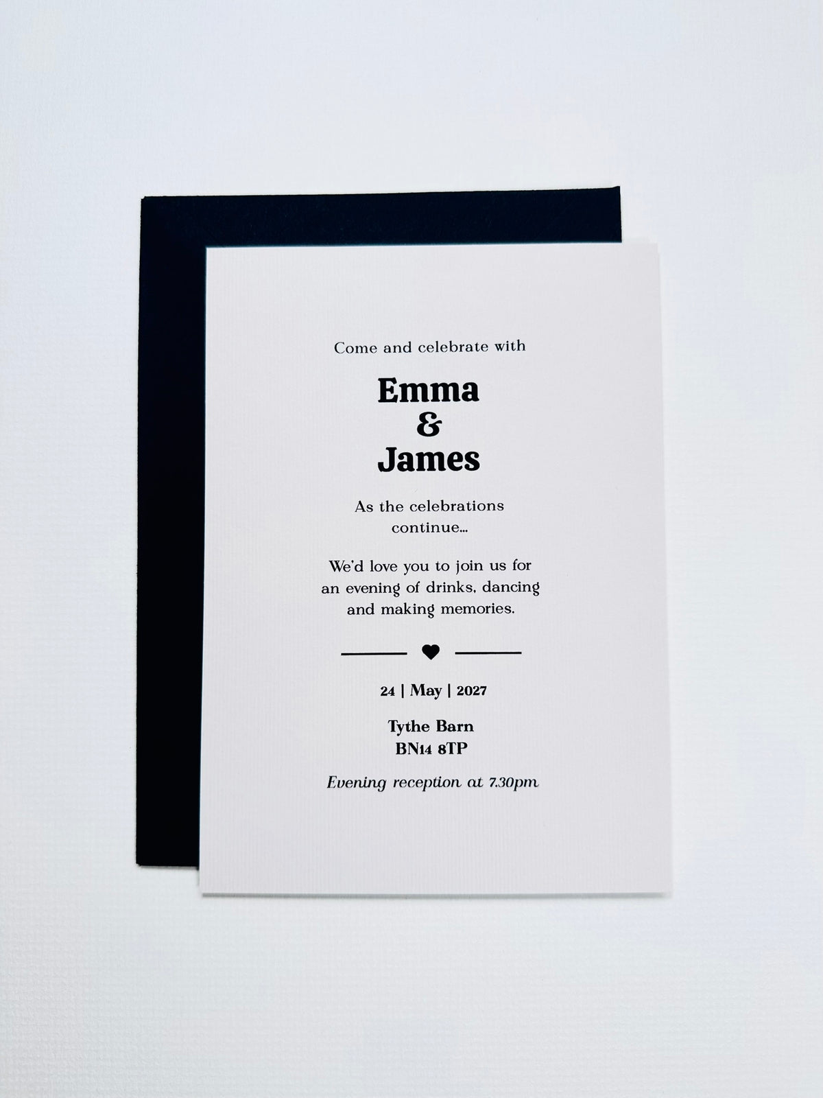 Evening Invites - The Oakham Collection