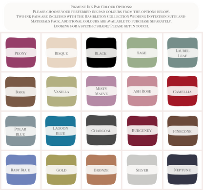 Materials Pack - The Hambleton Collection