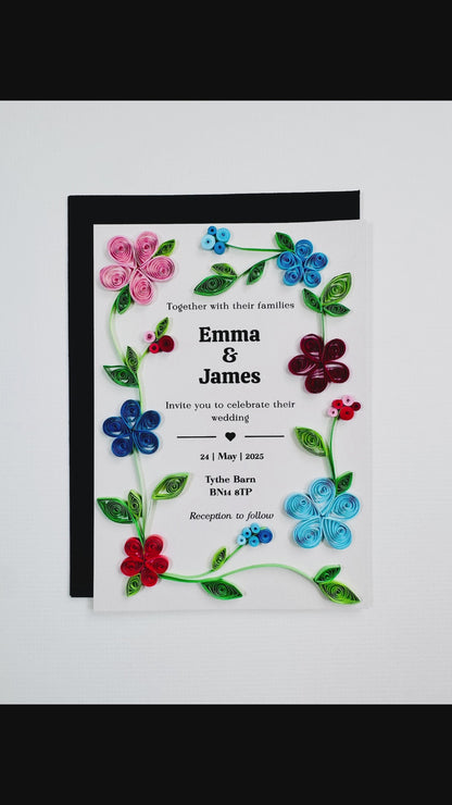 Wedding Invitation - The Oakham Collection