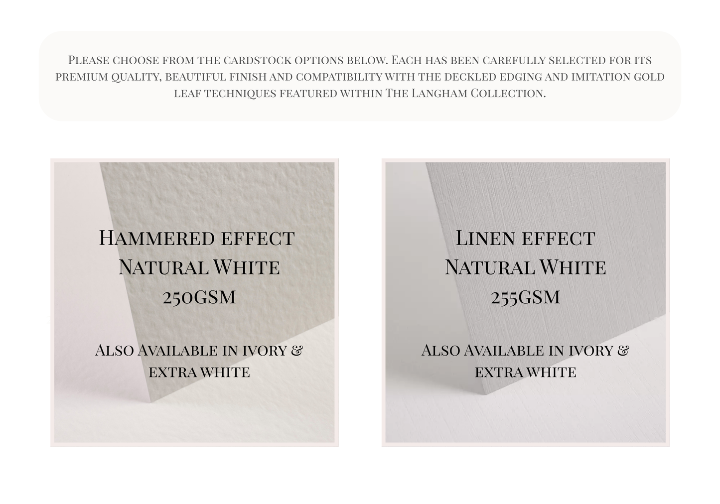 Save the Date - The Langham Collection